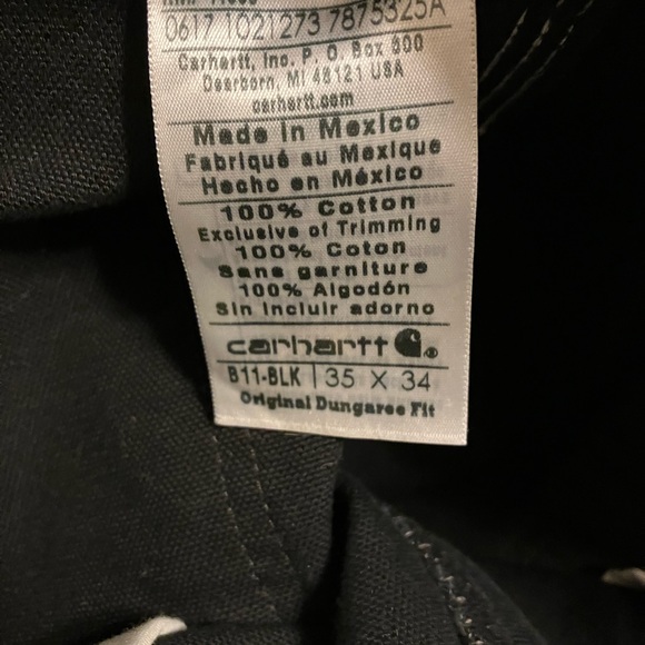 Carhartt Original Dungaree Fit - Picture 6 of 10